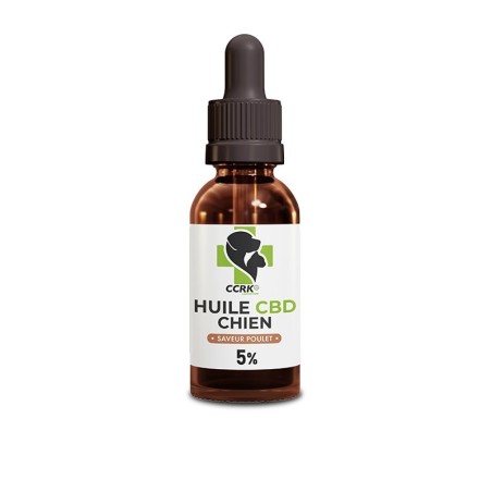 Huile CBD pour chien | CCRK Laboratoire