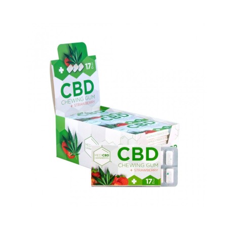 Cocorikush - CHEWING GUM CBD 17mg Fraise