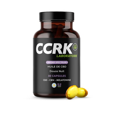 SOFT GEL CAPSULE HUILE CBD