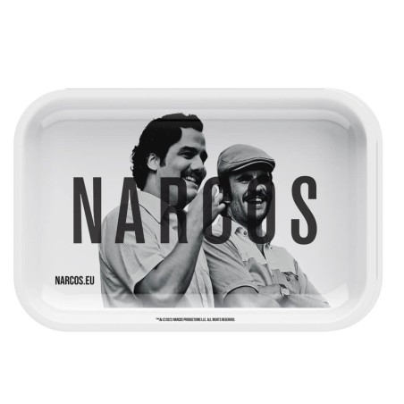 Plateau à rouler Narcos Blanc