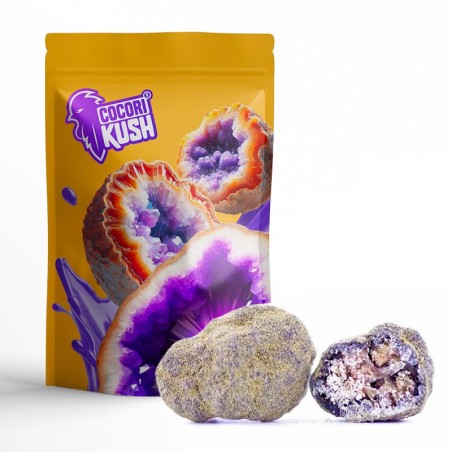 Moon rock CBD effet puissant 90% de CBD. Fleur pannée résine