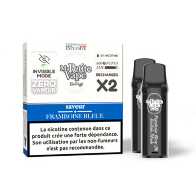 PUFF ZERO FUMEE FRAMBOISE BLEUE
