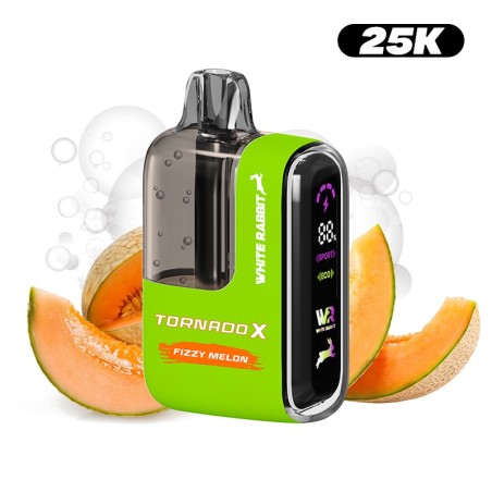 PUFF 25K FIZZY MELON NICOTINE TORNADO RECHARGEABLE