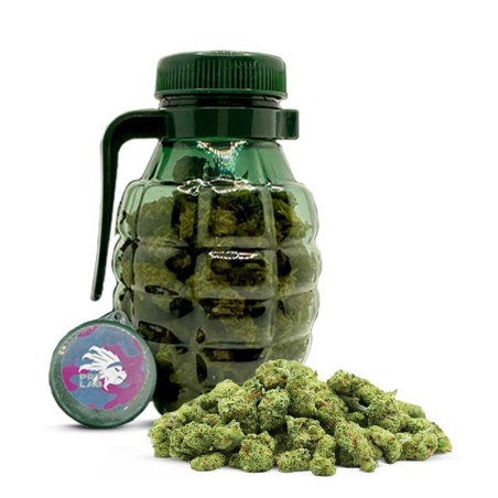 Grenade PRT LAB 15g | Fleur CBD Premium Booba – CBD pas cher