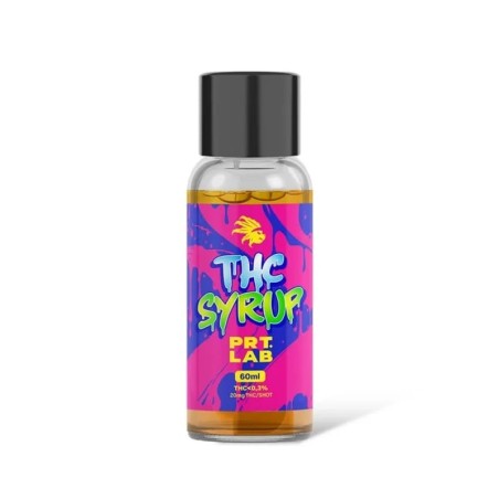 PRT LAB Sirop Delta-9 THC 30ml – Saveur grenadine