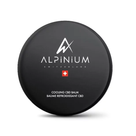 Baume refroidissant CBD, récupération sportive, effet glacé