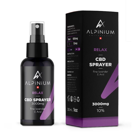 Sprayer RELAX CBD — Détente & Sérénité Aromatique