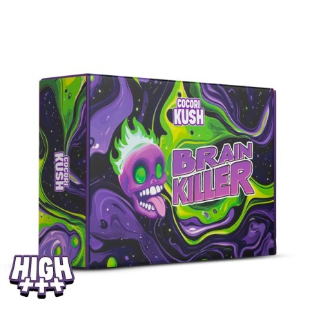 Pack Brain Killer Delta-9 THC | Brownie, Cookies, Gummies, Shots légaux