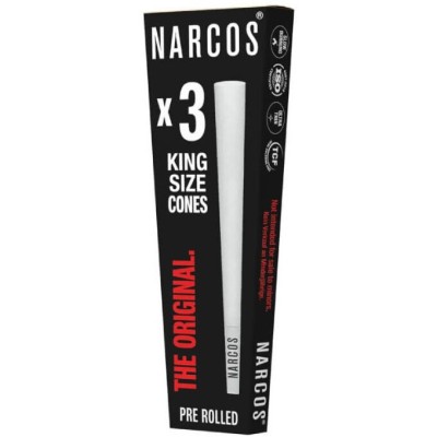 CÔNES KING SIZE BLANC NARCOS