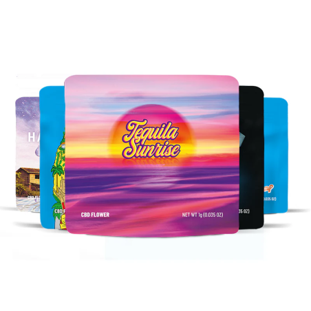 Box Cookies CBD – Sélection premium de 8 fleurs aux arômes uniques