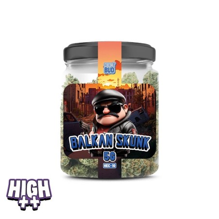 Balkan Skunk HEC-10 : la fleur brute & légale | Alternative au HHC