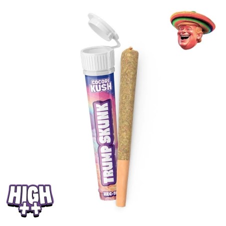 Trump Skunk HEC-10 en Prerolls | Fleur puissante et arômes raffinés
