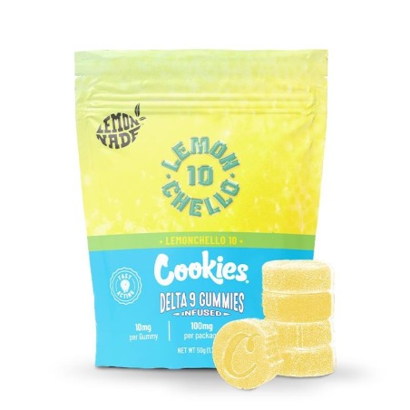 Gummies Lemonchello 10 COOKIES – Bonbons Delta-9 citronnés