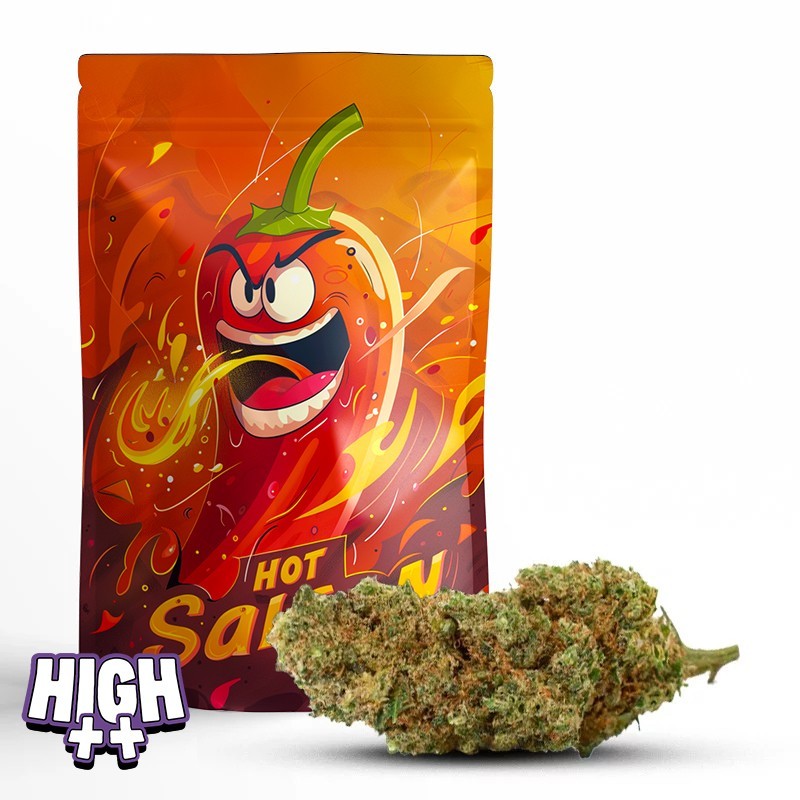 Hot Saigon 10-OH-HHC + 30 % kräftige HHC-Blüte mit holzigem Hasch