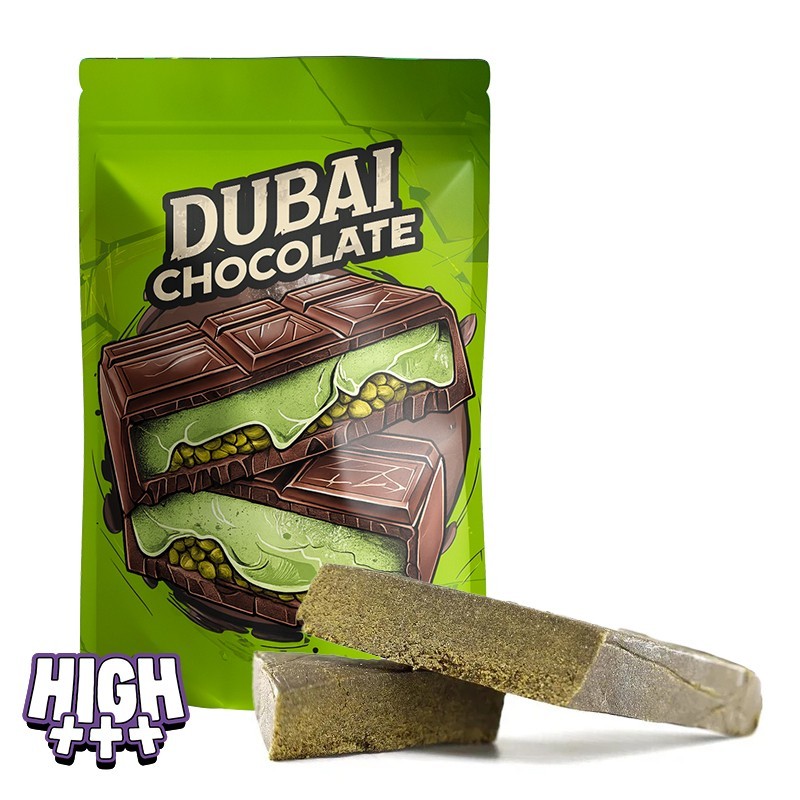 Hash Dubai Chocolate 50 % MAGIC SAUCE – Starkes legales Haschisch