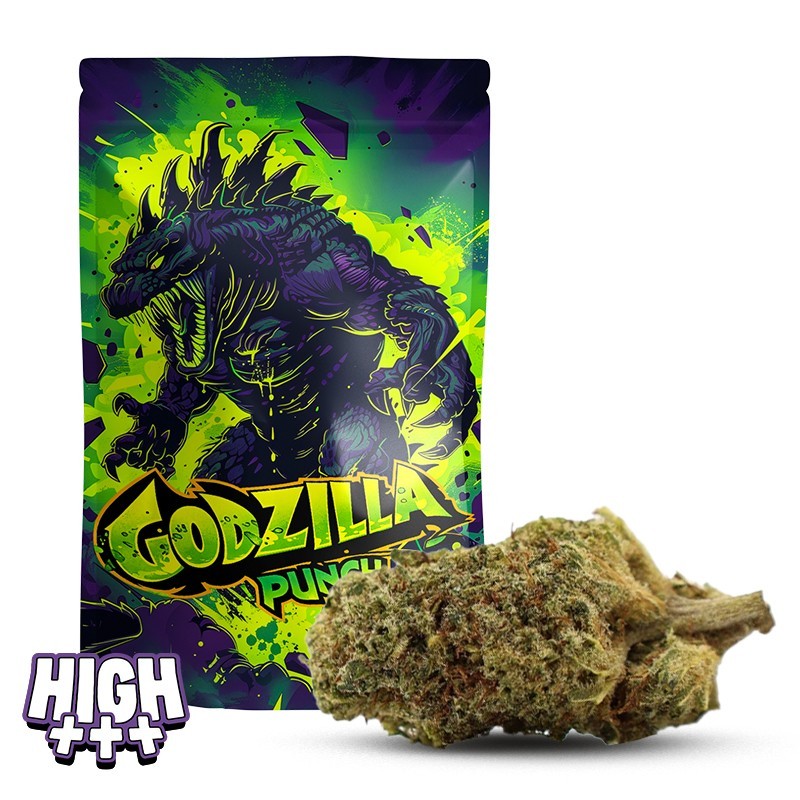 Godzilla Punch 25 % THCA | Extrem starke und entspannende Blüte