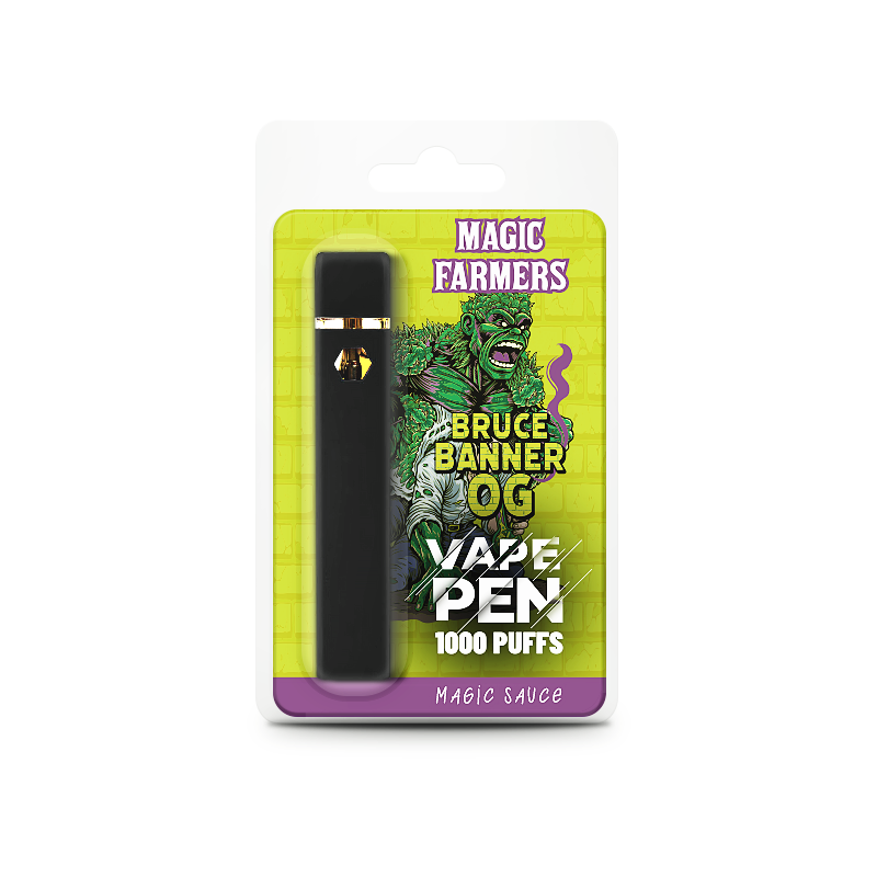 Puff Magic Sauce Bruce Banner – Intensiver Zitronengeschmack und starke Wirkung