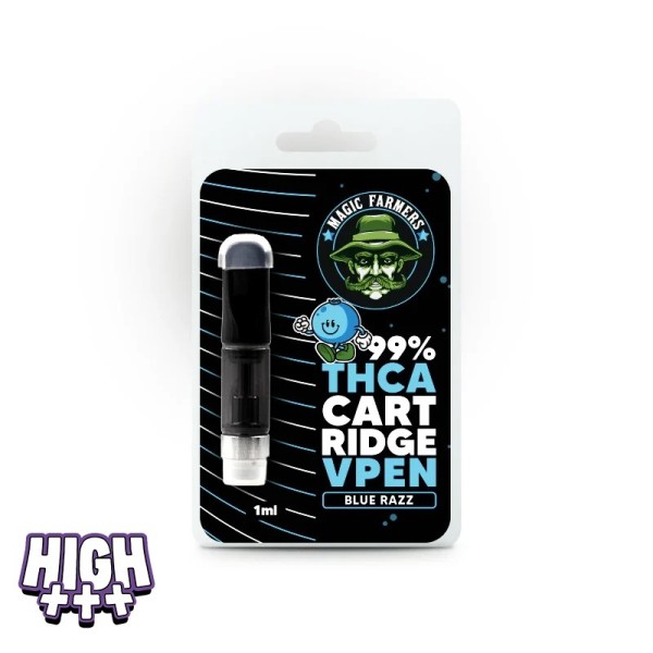 Vape Pen Blue Razz THCA Kartusche – Intensiver fruchtiger Geschmack & tiefgreifende Wirkung | Cocorikush
