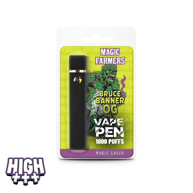 Puff Magic Sauce Bruce Banner – Intensiver Zitronengeschmack und starke Wirkung