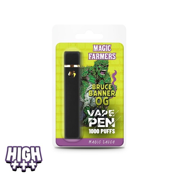 Puff Magic Sauce Bruce Banner – Saveur Citronnée Intense et Effets Puissants