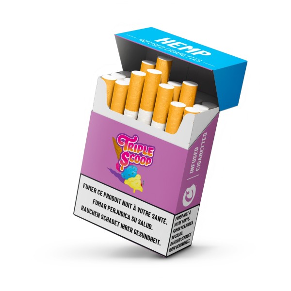 Cigarettes Triple Scoop Infused Cookies – Explosion citron & fruits rouges