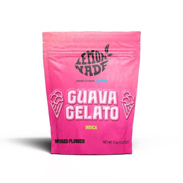 Guava Gelato Infused CBD – Lemonade by Cookies, Fleur CBD Puissante et Premium