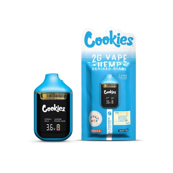 Dual Chamber Infused Cookies Cereal Milk / London Pound Cake 75 – Puff 2 Saveurs Infused