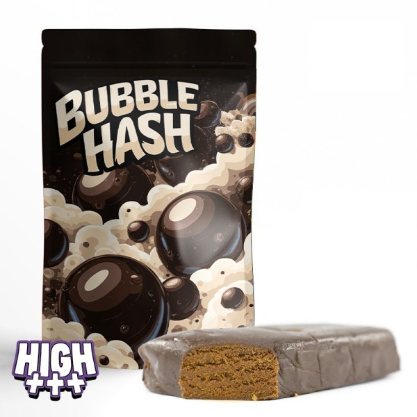 Bubble Hash 43% THCA – Résine authentique ultra riche en trichomes
