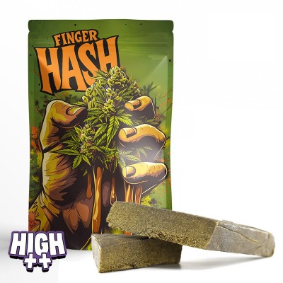 Finger Hash 45% 10-OH-HHC – Résine puissante au goût terreux et épicé