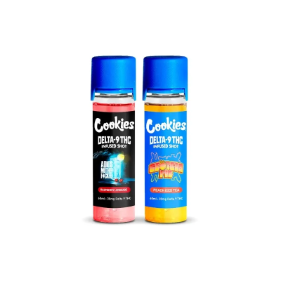 Pack Sirop THC Delta-9 Cookies® — Adios Mother F*cker! et Georgia Pie | Collection Aromathérapie