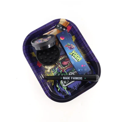 Goodies Box Magic Sauce — Coffret accessoires complet grinder, plateau, feuilles | Magic Farmers