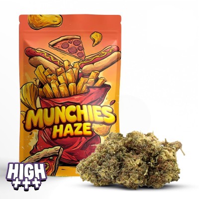 Munchies Haze 26 % THCA | Fleur énergisante & euphorique