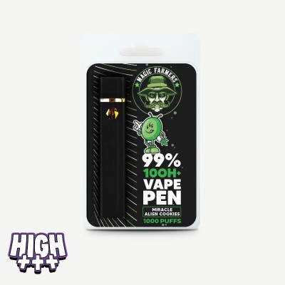 Puff Live Resin Miracle Alien Cookies 10-OH-HHC 2ml 99% — Vape premium biscuité et diesel