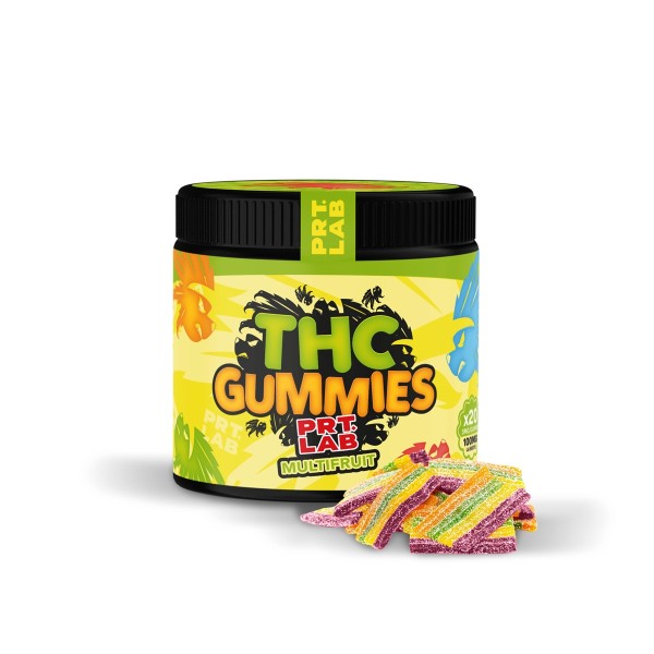 Gummies Delta-9 THC PRT LAB — Cassis & Multifruit | Exclusivité France Cocorikush