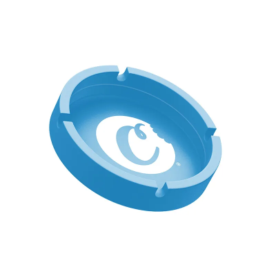 Cendrier Cookies® — Silicone Bleu ou Résine Noire | Accessoire Officiel Exclusivité Europe