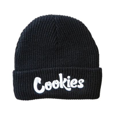 Bonnet Brodé Cookies® — Maille Épaisse, 4 Coloris | Streetwear Officiel Exclusivité Europe