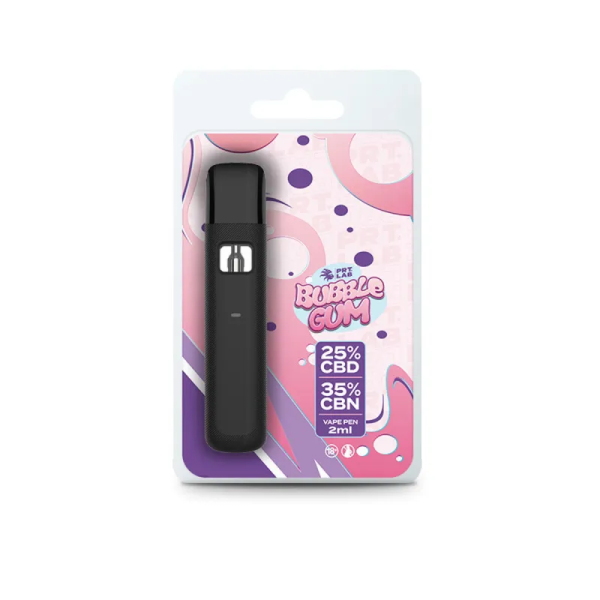 Puff PRT LAB® CBD CBN 2ml — Black Honey, Bubble Gum, Blue Cheese | Exclusivité France Cocorikush
