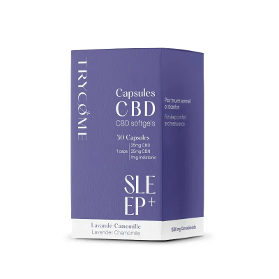 Sleep+ CBD-Kapseln 1500 mg – Lavendel & Kamille, natürlicher Schlaf | Cocorikush