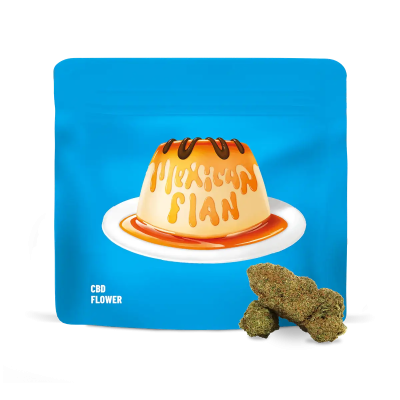 Mexican Flan CBD Fleur Cookies® 100 g – Karamell, Vanille, Indica | Exklusiv bei Cocorikush in Europa