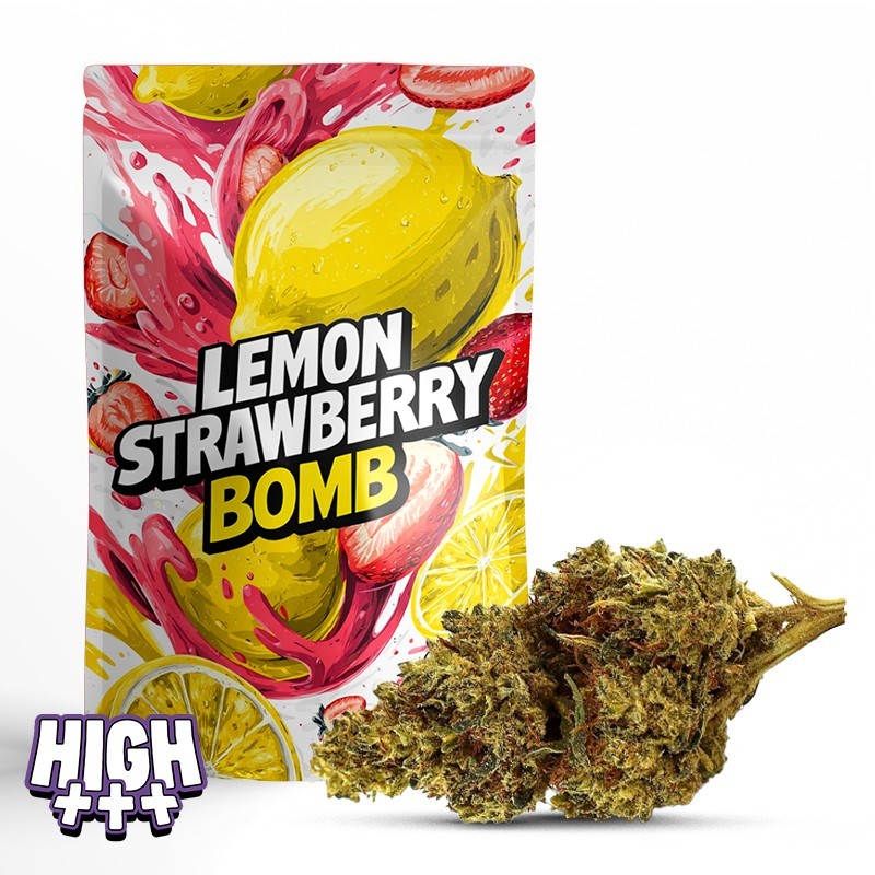 Lemon Strawberry Bomb THCA – Blüten von Greenhouse Magic Farmers | Belebende Wirkung