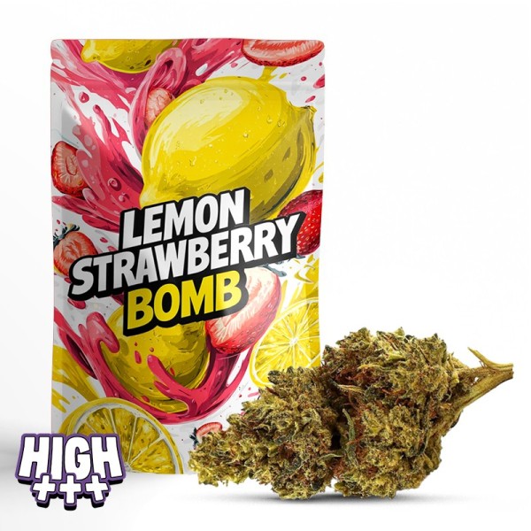 Lemon Strawberry Bomb THCA — Fleur Greenhouse Magic Farmers | Effet Énergisant