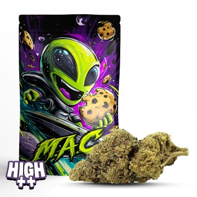 M.A.C 30 % Fleur 10-OH-HHC – Miracle Alien Cookies: cremige Zitrusnoten und Diesel