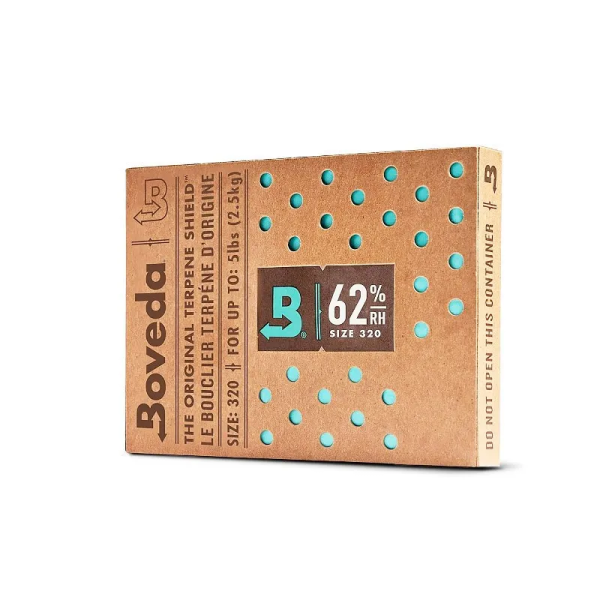 Boveda Humidity Control 62% — Conservation Fleurs CBD, 5 Tailles Disponibles | Cocorikush