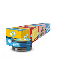 Pack Hash Infused Cookies® x4 — Apples & Bananas, Berniehanna Butter, Laughing Gas, Rose Apple | Cocorikush