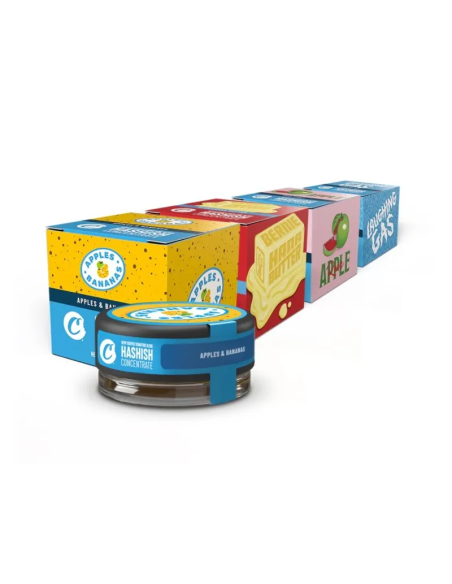 Pack Hash Infused Cookies® x4 — Apples & Bananas, Berniehanna Butter, Laughing Gas, Rose Apple | Cocorikush