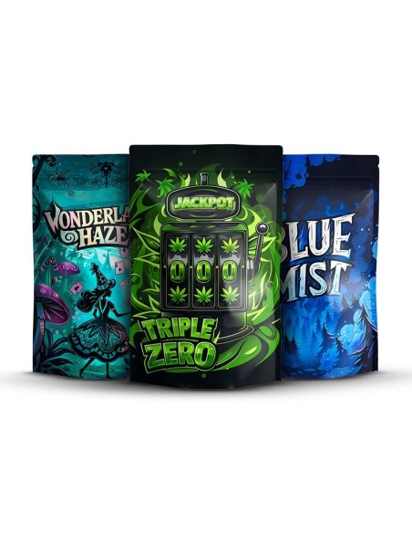 Pack THCA | Blue Mist + Wonderland Haze + Triple 0 — Cocorikush