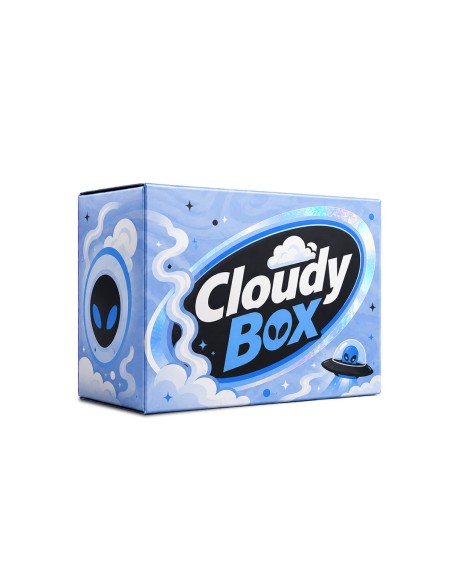 Cloudy Box Cocorikush — Box Vape 100% Alternatives THC, Puffs & Cartouches + Batterie 510 | 99€ au lieu de 319,40€