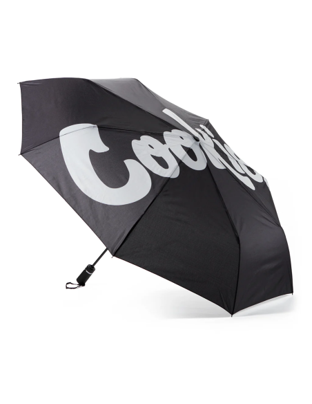Parapluie noir Cookies® logo officiel accessoire lifestyle - Cocorikush
