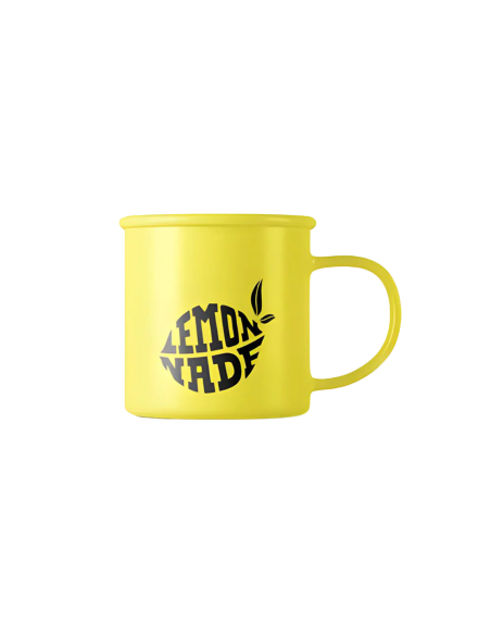 Tasse mug émail jaune Lemonade by Cookies - Cocorikush