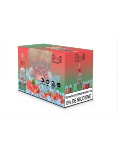 BOITE DE 10 PUFF 12K WATERMELON STRAWBERRY ICE SANS NICOTINE